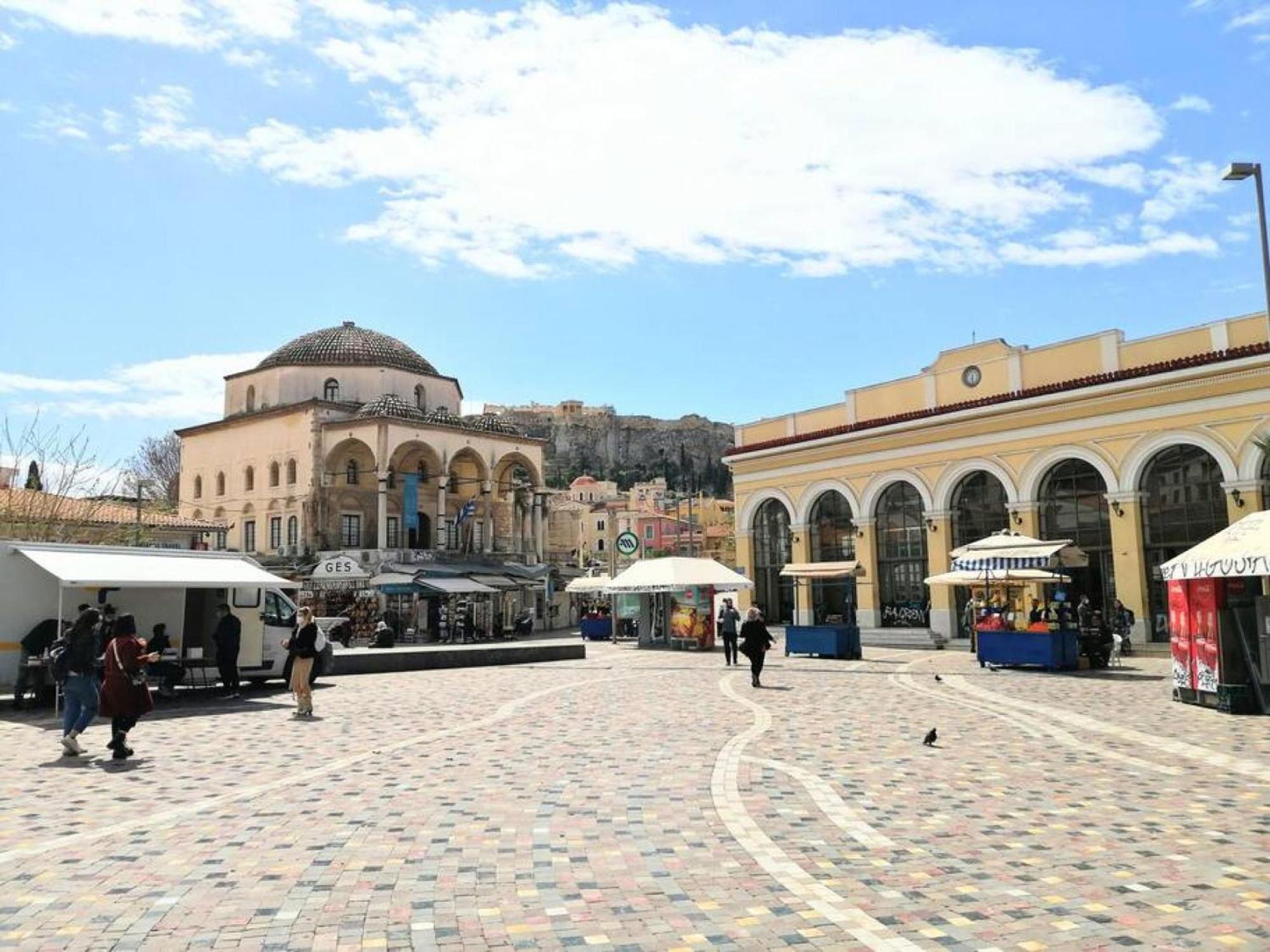 Magnificent Apartment In Plaka Athena Bagian luar foto